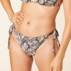 Andie Swim The String Bikini Bottom Snake L NWT